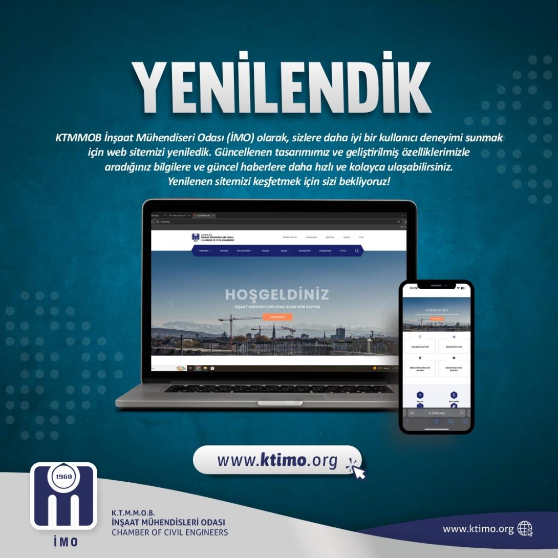 WEB SİTEMİZ YENİLENDİ