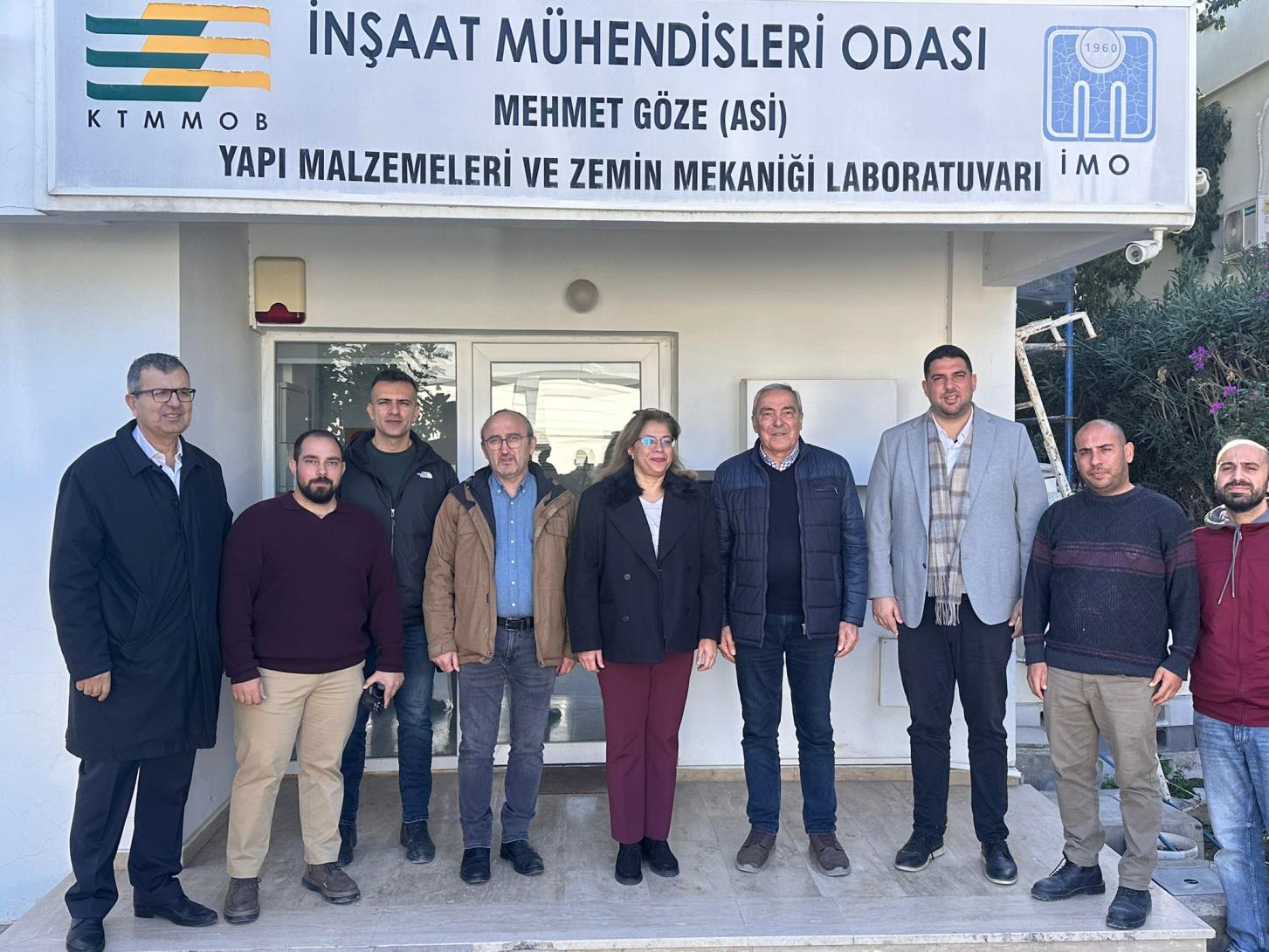 TMMOB İnşaat Mühendisleri Odası’ndan KTMMOB İnşaat Mühendisleri Odası’na Ziyaret