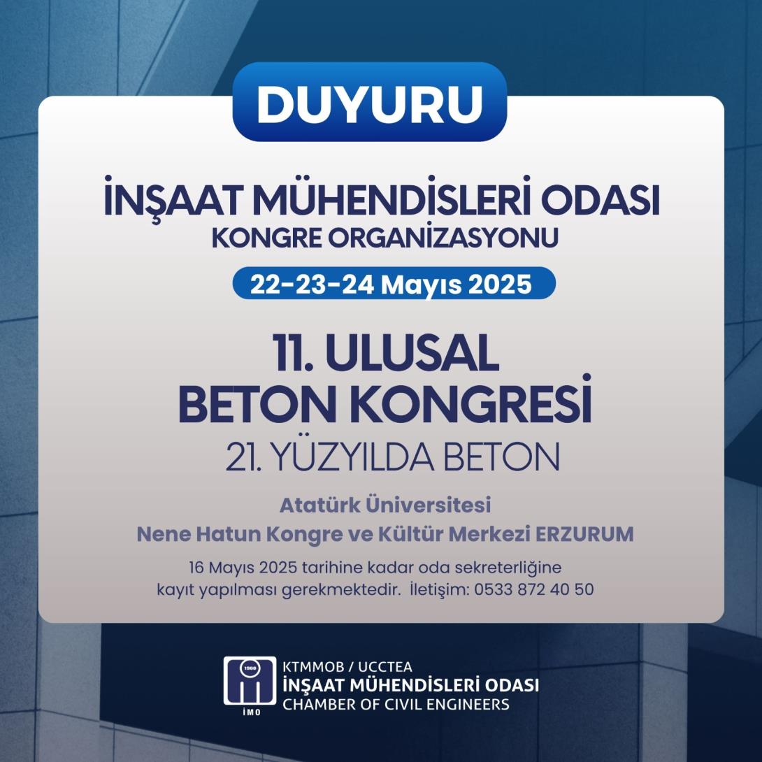 11.ULUSAL BETON KONGRESİ