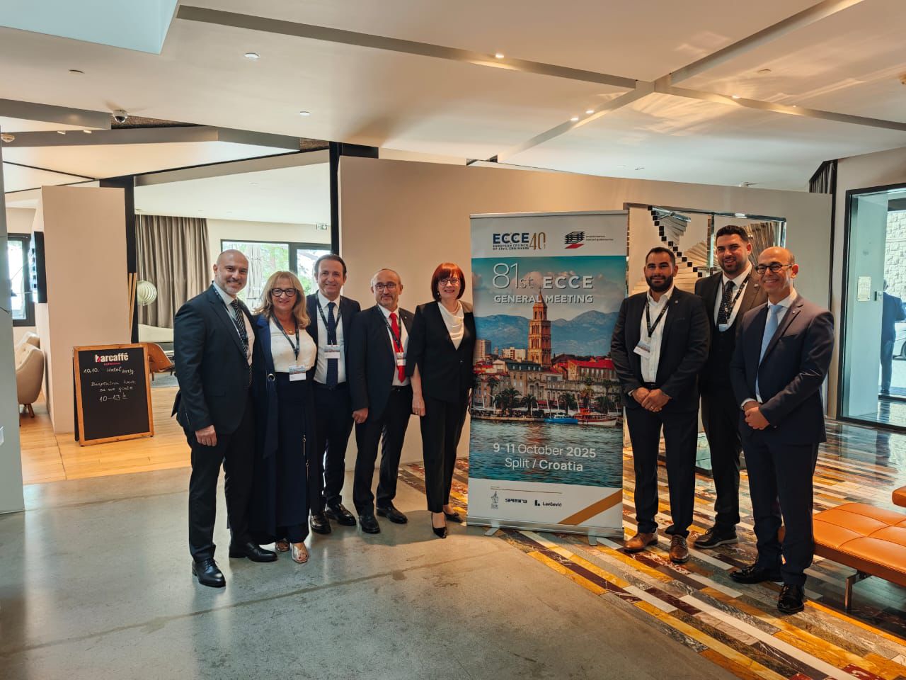 KTMMOB İnşaat Mühendisleri Odası, 81. ECCE Genel Toplantısında Temsil Edildi