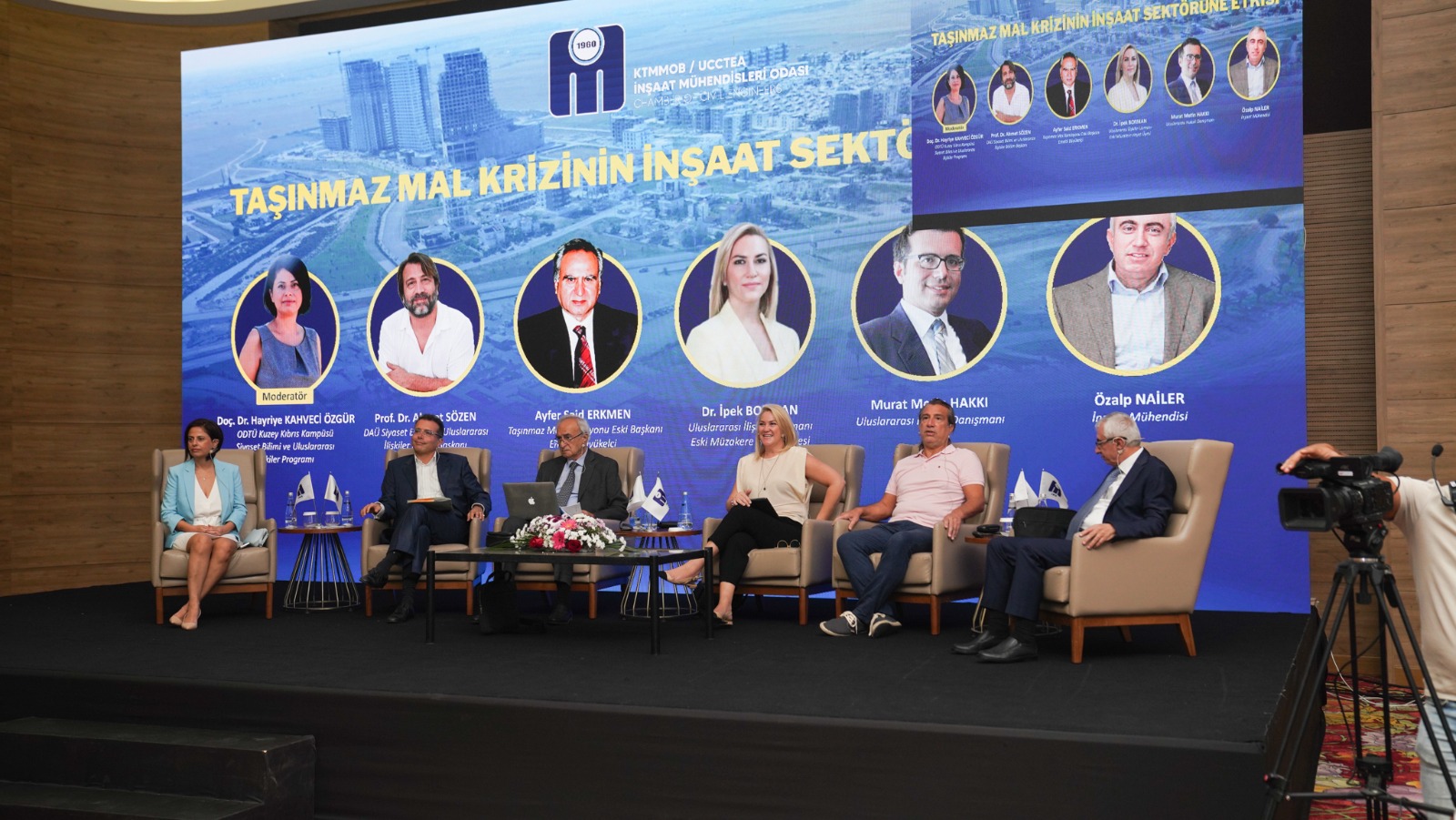 İNŞAAT MÜHENDİSLERİ ODASI, TAŞINMAZ MAL KRİZİNİN İNŞAAT SEKTÖRÜNE ETKİSİ KONULU PANEL DÜZENLEDİ