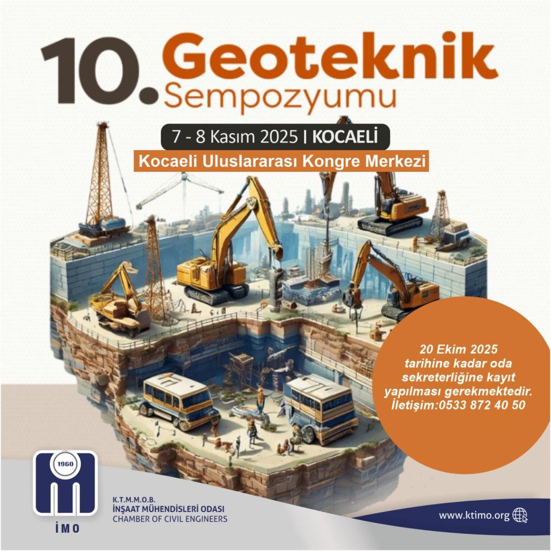 10. GEOTEKNİK SEMPOZYUMU