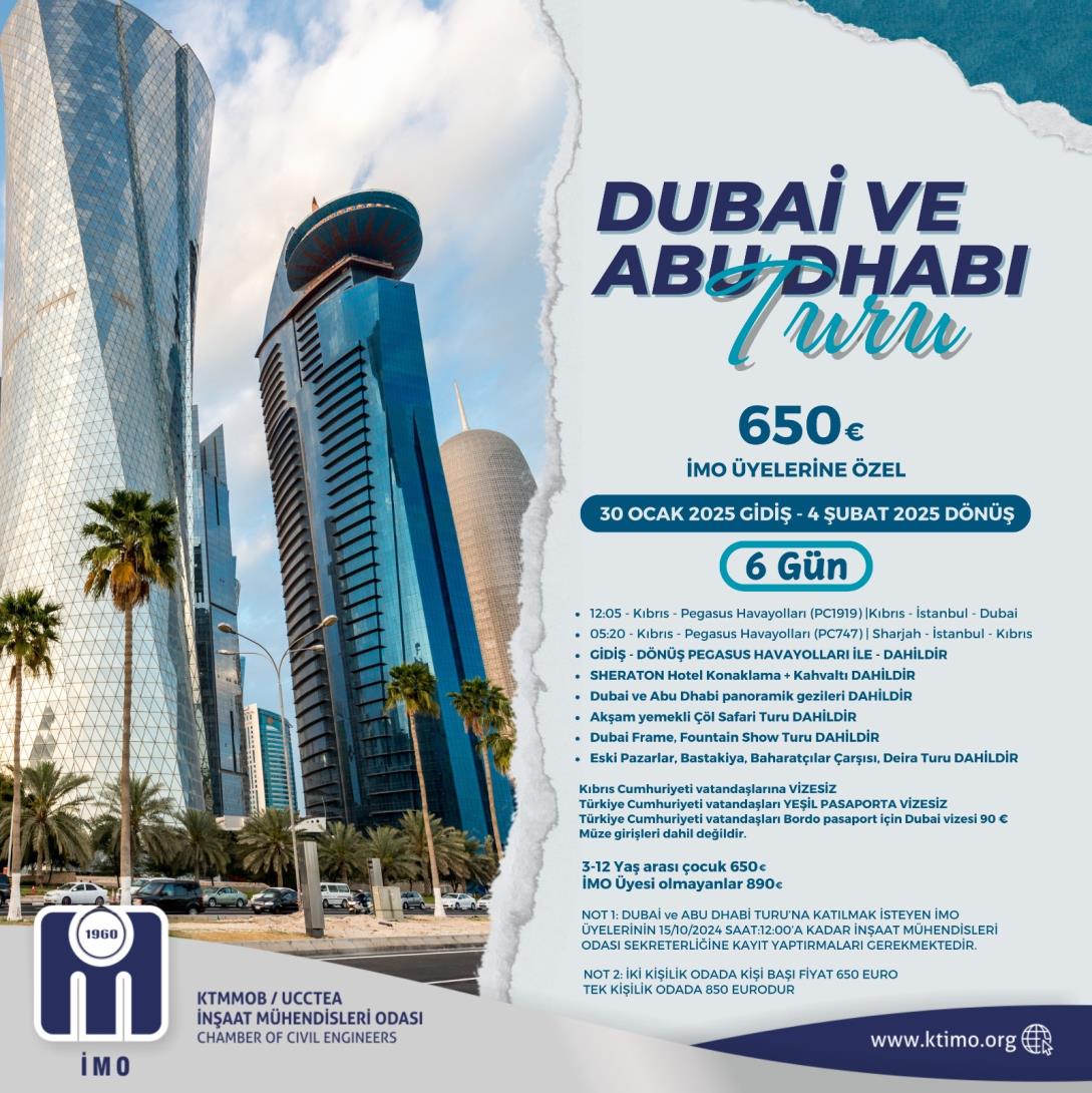 DUBAİ VE ABU DHABI TURU